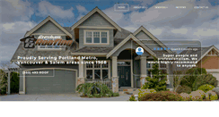 Desktop Screenshot of greshamroofing.com